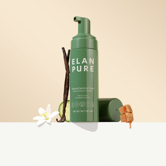 Non-Toxic Self Tanner | Skincare-First Self-Tanning Foam | Elan Pure
