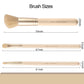 Real Perfection Makeup Brush Set 16 Pcs with 1 Eyebrow Razor Premium Synthetic Foundation Powder Concealers Eyeshadow Blush Makeup Brushes Make up Brushes Kit (Pink)