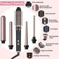 5 in 1 Curling Wand Hair Curling Iron Brush Hair